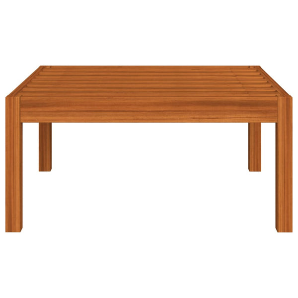 4-teiliges Garten-Lounge-Set mit Kissen Creme 63 x 63 cm