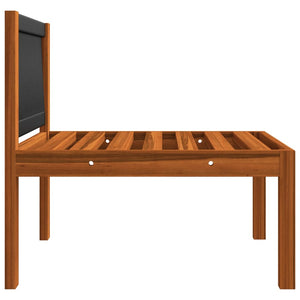 7-teiliges Garten-Lounge-Set mit Kissen Creme 63 x 63 cm