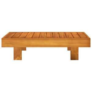 5-tlg. Garten-Lounge-Set mit Kissen 100x60 cm Akazienholz