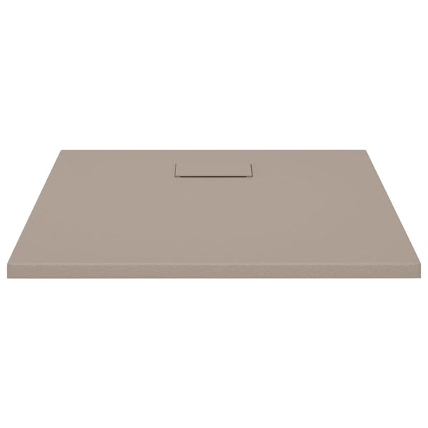 Duschwanne SMC Braun 80x80 cm