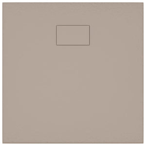 Duschwanne SMC Braun 80x80 cm