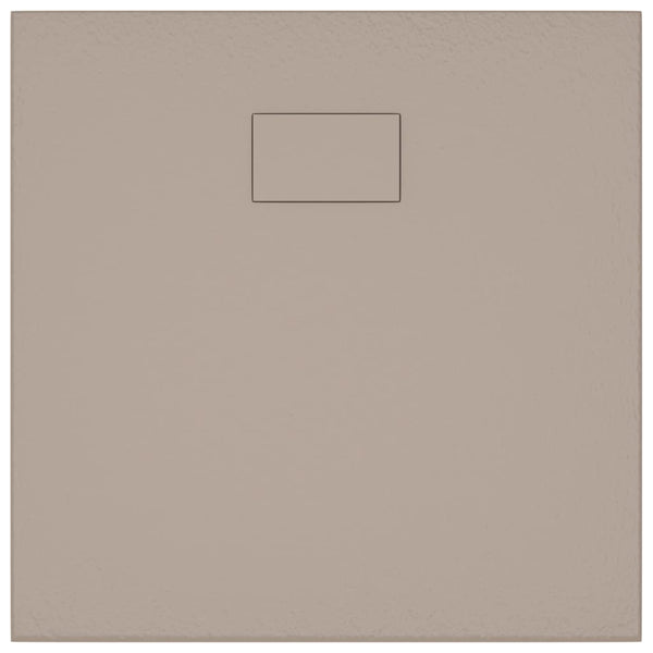 Duschwanne SMC Braun 80x80 cm
