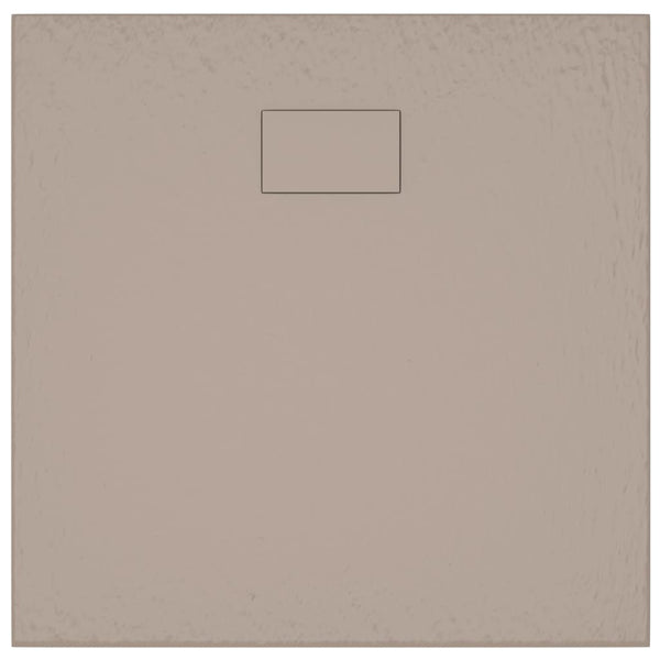 Duschwanne SMC Braun 90x80 cm