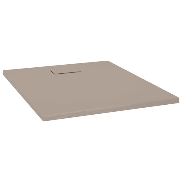 Duschwanne SMC Braun 100x80 cm