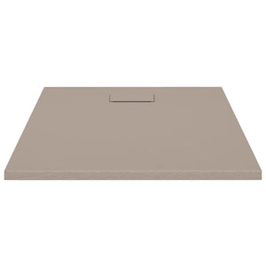 Duschwanne SMC Braun 100x80 cm