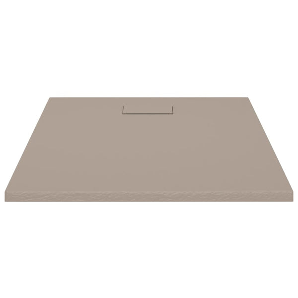 Duschwanne SMC Braun 100x80 cm