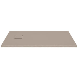 Duschwanne SMC Braun 100x80 cm