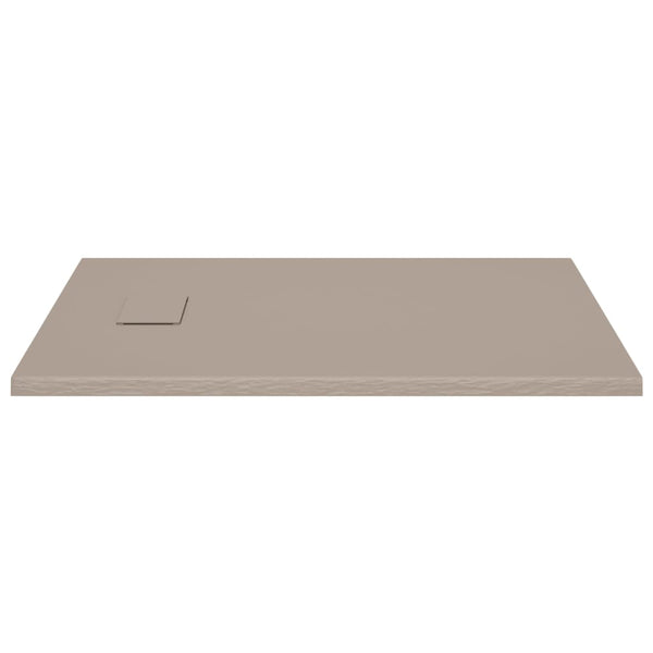 Duschwanne SMC Braun 100x80 cm