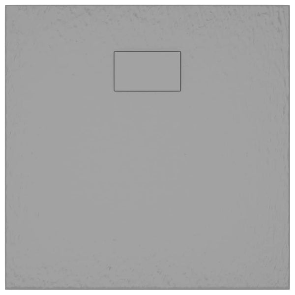 vidaXL Receveur de douche SMC Gris 80x80 cm