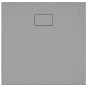 vidaXL Receveur de douche SMC gris 90x80 cm
