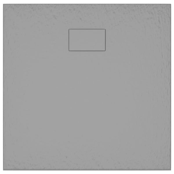 vidaXL Receveur de douche SMC gris 90x80 cm