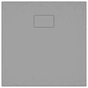 vidaXL Receveur de douche SMC Gris 90x90 cm