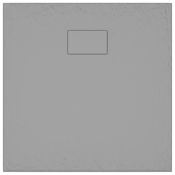 vidaXL Receveur de douche SMC Gris 90x90 cm