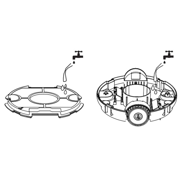 Kabelloser Poolroboter 27W