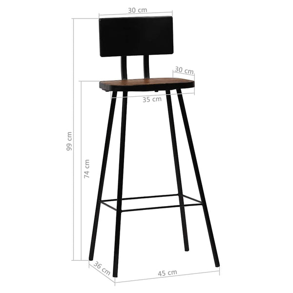 5-tlg. Bar-Set Schwarz