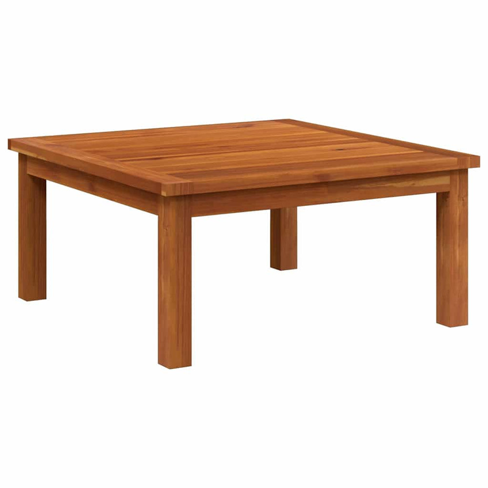 Garten-Beistelltisch 63x63x30 cm Akazie Massivholz