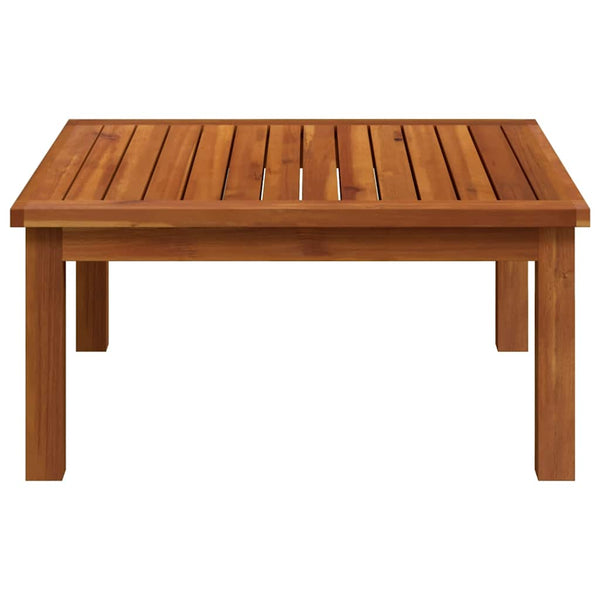 Garten-Beistelltisch 63x63x30 cm Akazie Massivholz