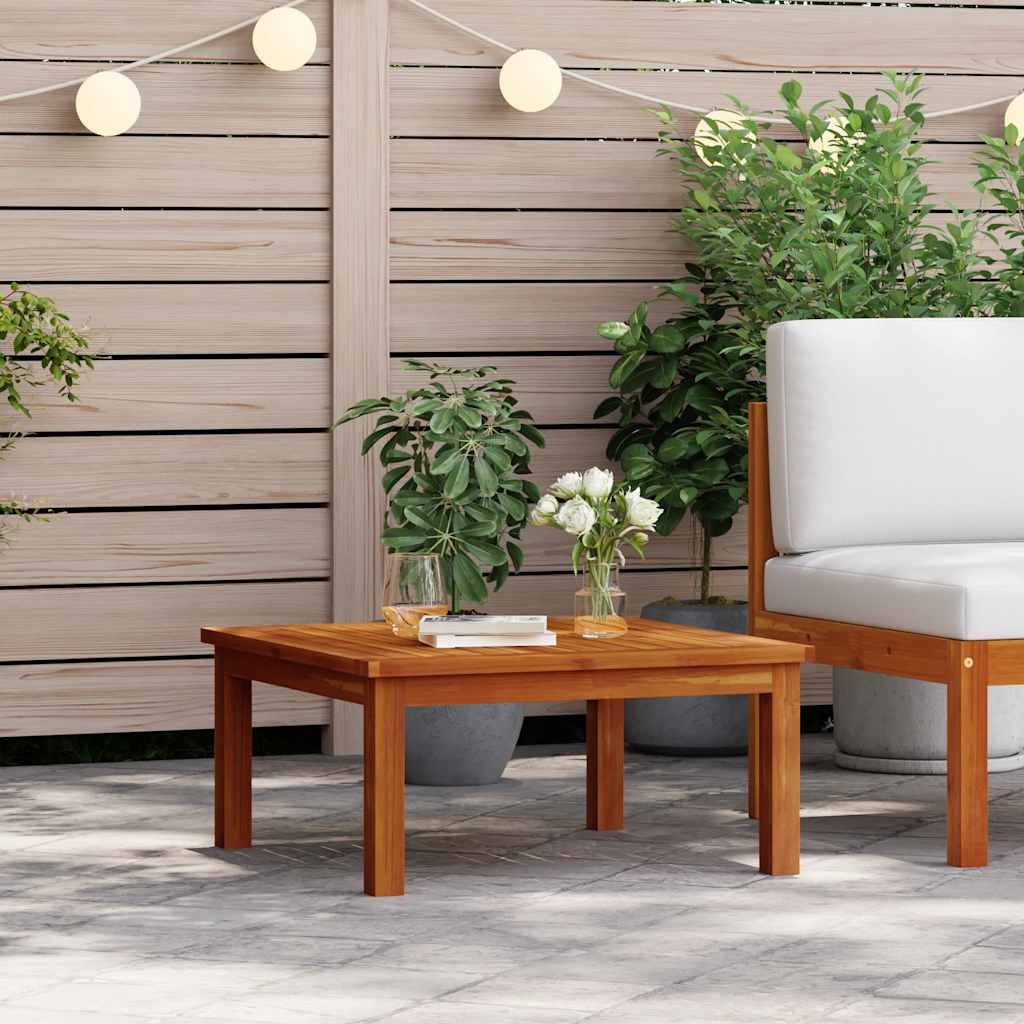 Garten-Beistelltisch 63x63x30 cm Akazie Massivholz