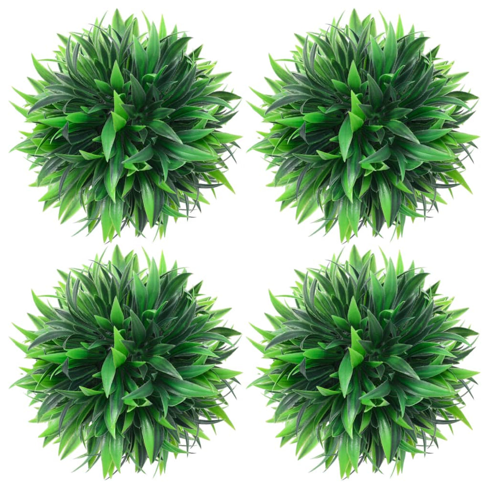 vidaXL Boules de buis artificielles 4 pcs 15 cm