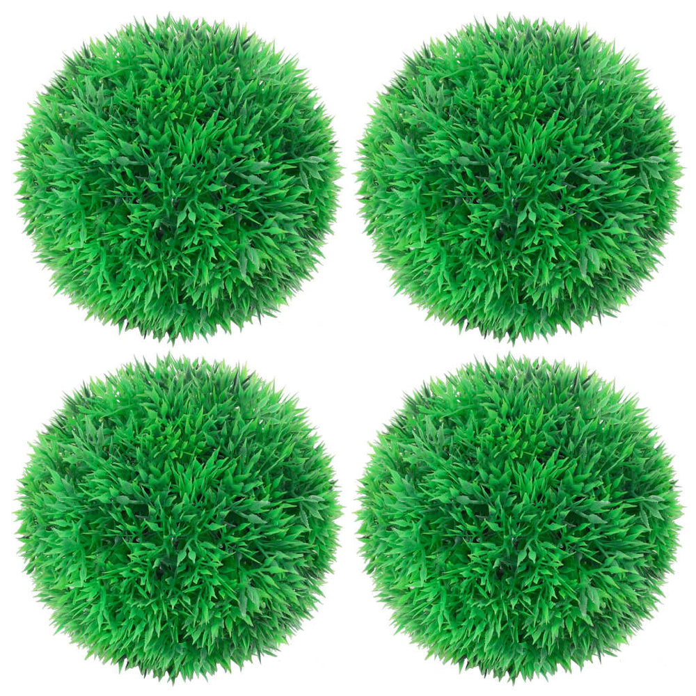 vidaXL Boules de buis artificielles 4 pcs 12 cm