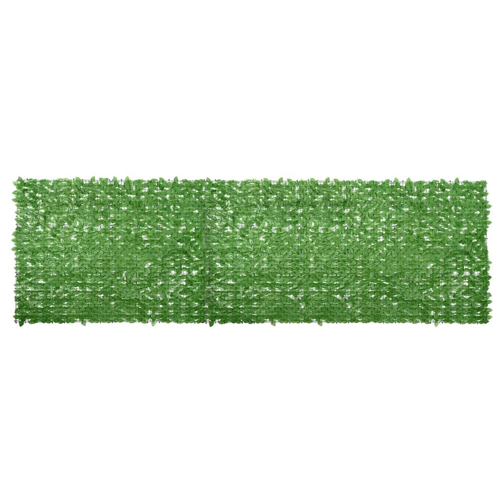 vidaXL Brise-vue de balcon en feuilles vertes 600x150 cm