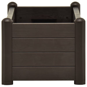 Garten-Hochbeet PP Mokka 100x43x35 cm