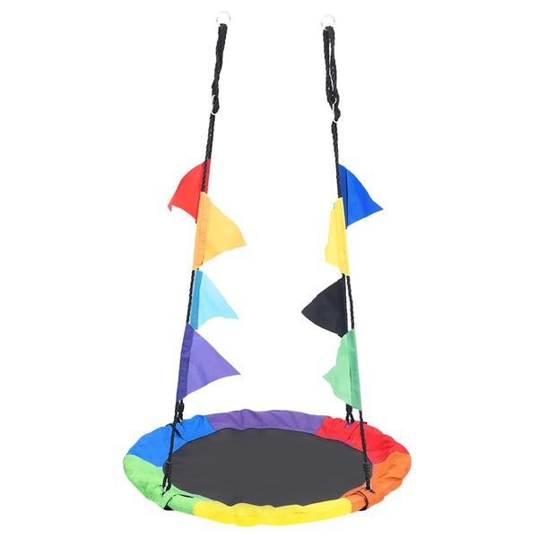 Regenbogen-Fahnenschaukel - 100 cm