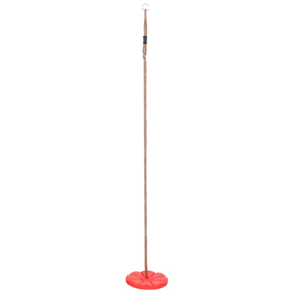 Rote Tellerschaukel 200 cm