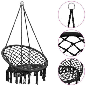 Hänge-Nestschaukel - 80cm Anthrazit