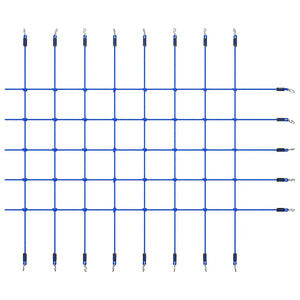 Blaues Kletternetz 200x150 cm