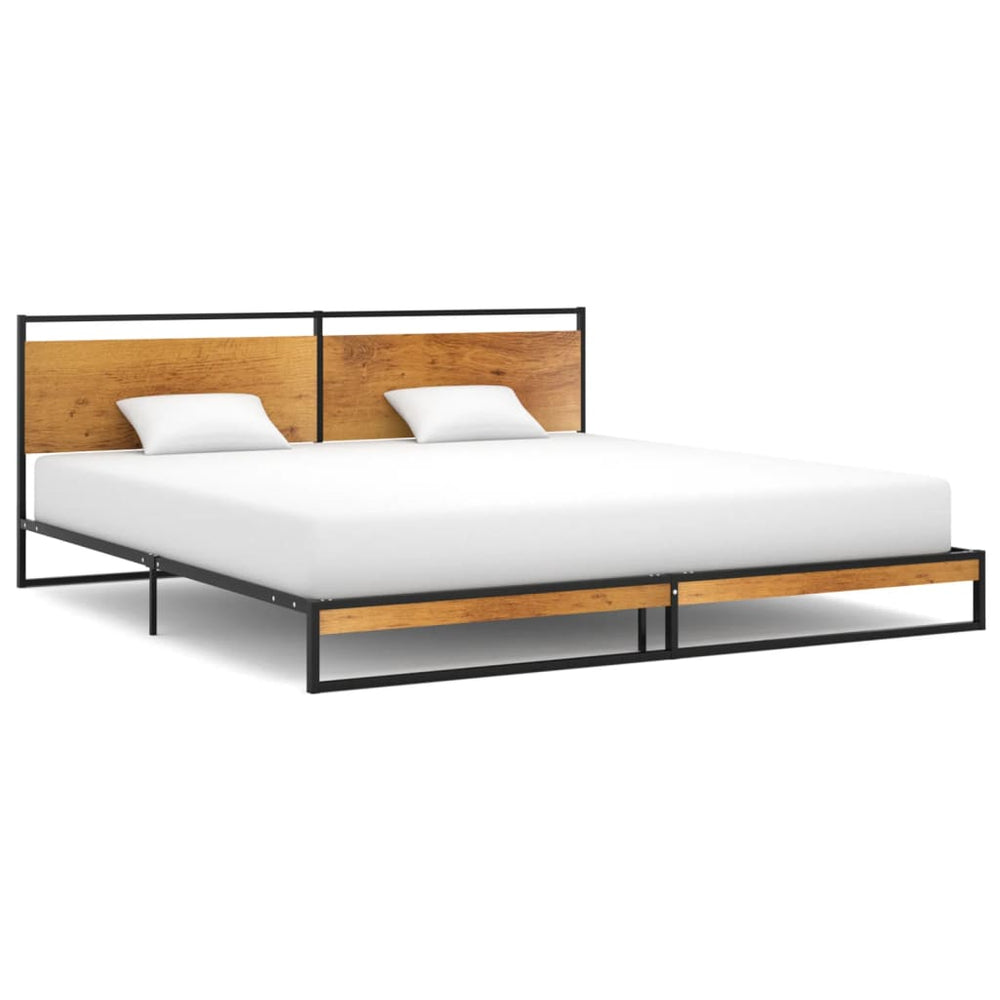 Metallbett 200x200 cm