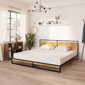Metallbett 200x200 cm