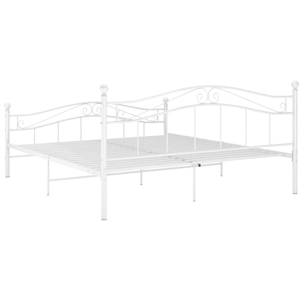 Metallbett Weiß 180x200 cm
