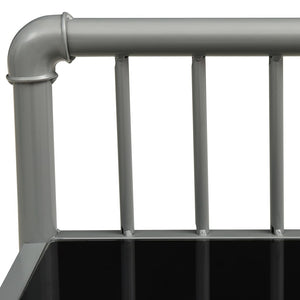 Nachttische 2er Set Grau Schwarz Glas