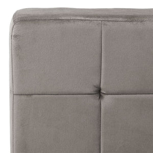 vidaXL Relax Armchair 65x79x87 cm Light Grey Velvet