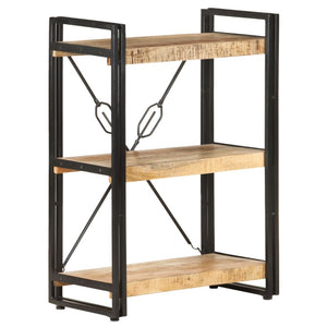 vidaXL Bibliothèque à 3 étagères 60x30x80 cm Bois de manguier massif