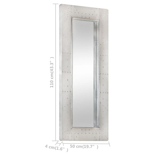 Aviator Spiegel 110x50 cm Metall
