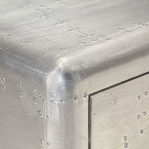 Metall Sideboard im Aviator-Design, 110 cm