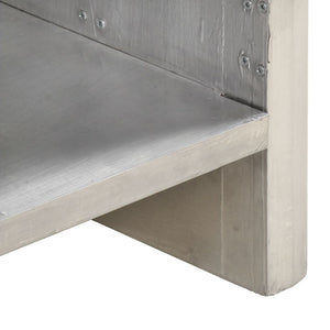 Metall Sideboard im Aviator-Design, 110 cm