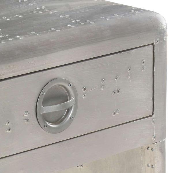 Metall Sideboard im Aviator-Design, 110 cm