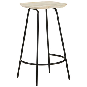 Massivholz Barhocker 4er Set
