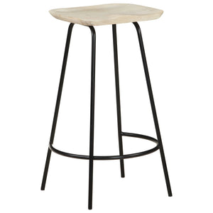 Massivholz Barhocker 4er Set