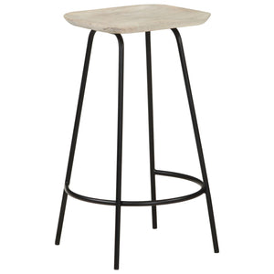 Massivholz Barhocker 4er Set