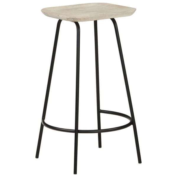 Massivholz Barhocker 4er Set