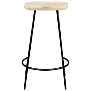 Massivholz Barhocker 4er Set