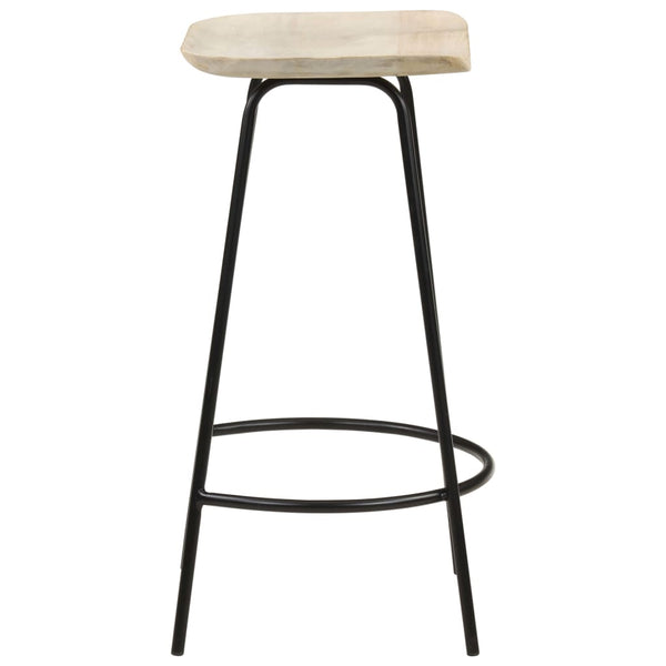 Massivholz Barhocker 4er Set