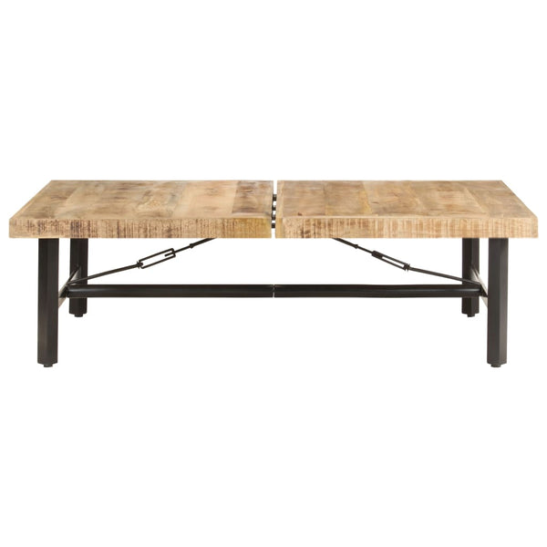 Couchtisch Mango Massivholz 142x90 cm