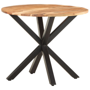 Akazie Massivholz Beistelltisch 68x68 cm