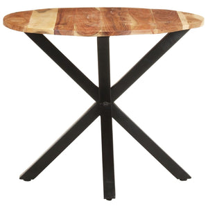 Akazie Massivholz Beistelltisch 68x68 cm