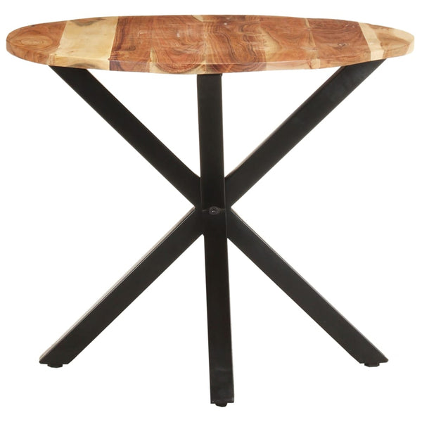 Akazie Massivholz Beistelltisch 68x68 cm